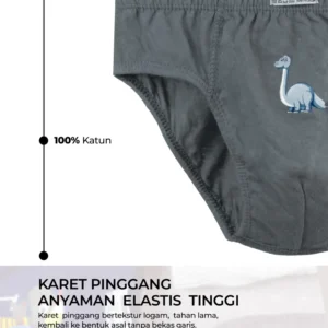 Antonio kids’ underwear is made from 100% premium cotton for soft, breathable comfort