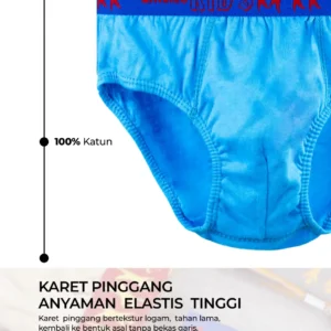 Antonio kids’ underwear made from 100% soft cotton
